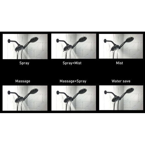 POP Sanitaryware Shower Faucet Set With Valve Bathroom High Pressure 35